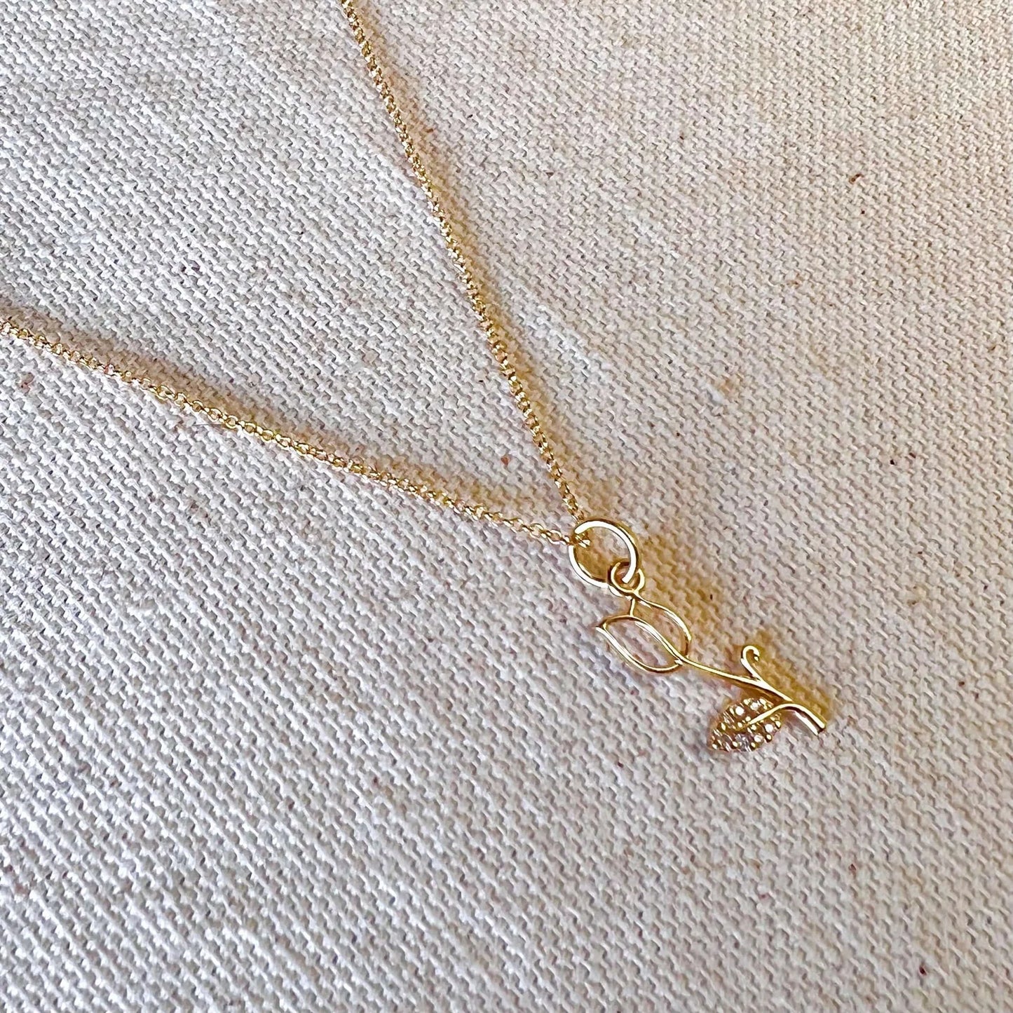 Alba Tulip Necklace