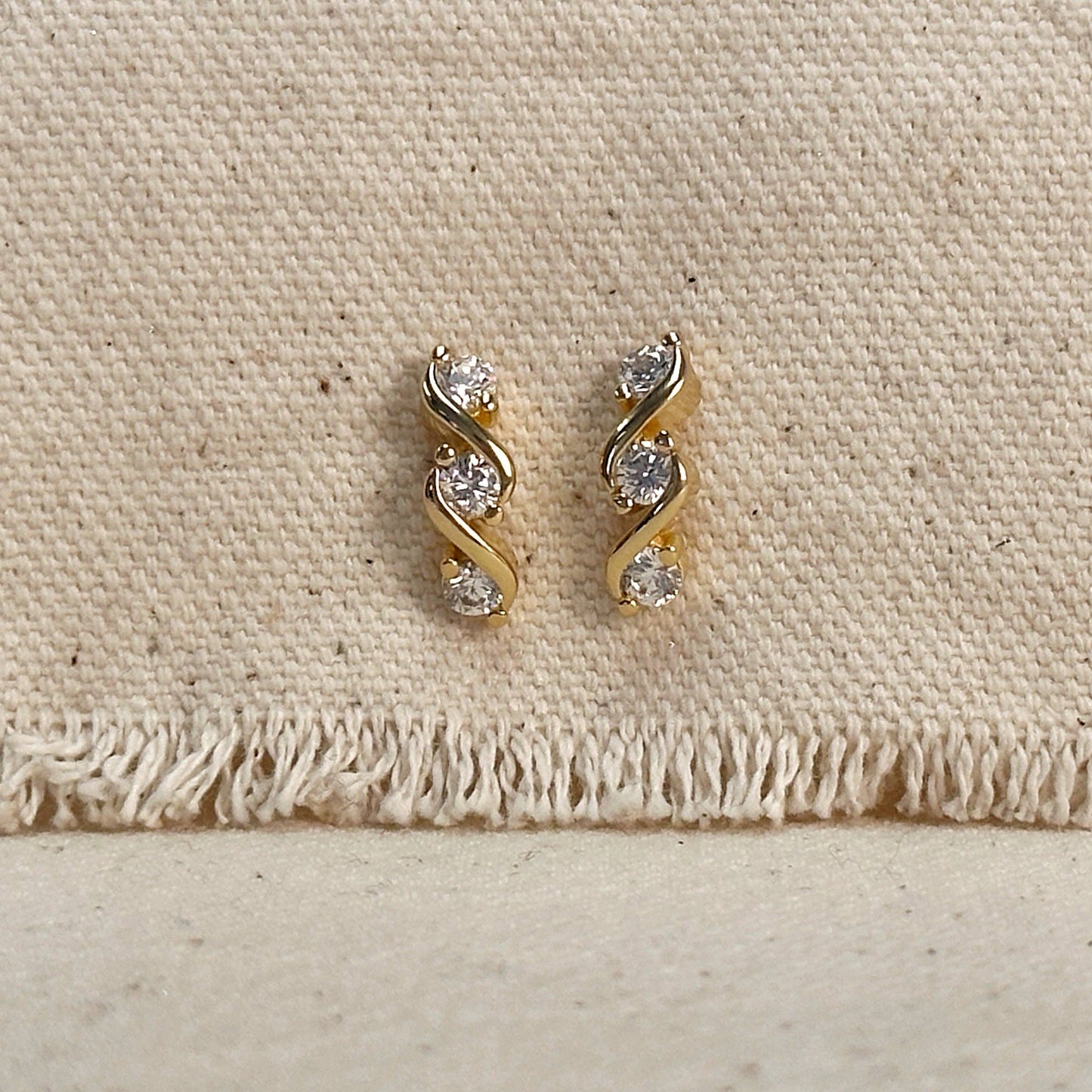Aurine Triple Studs
