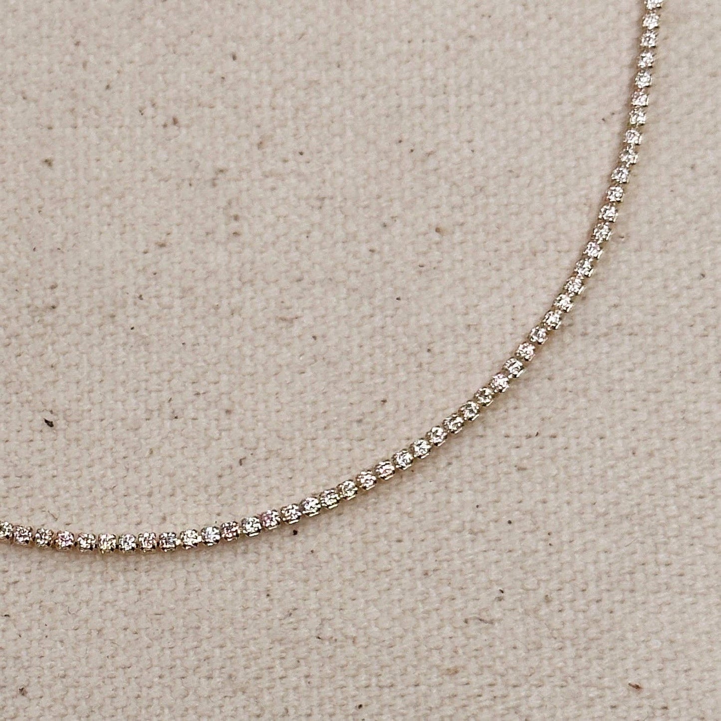 Pulsera de tenis Celeste