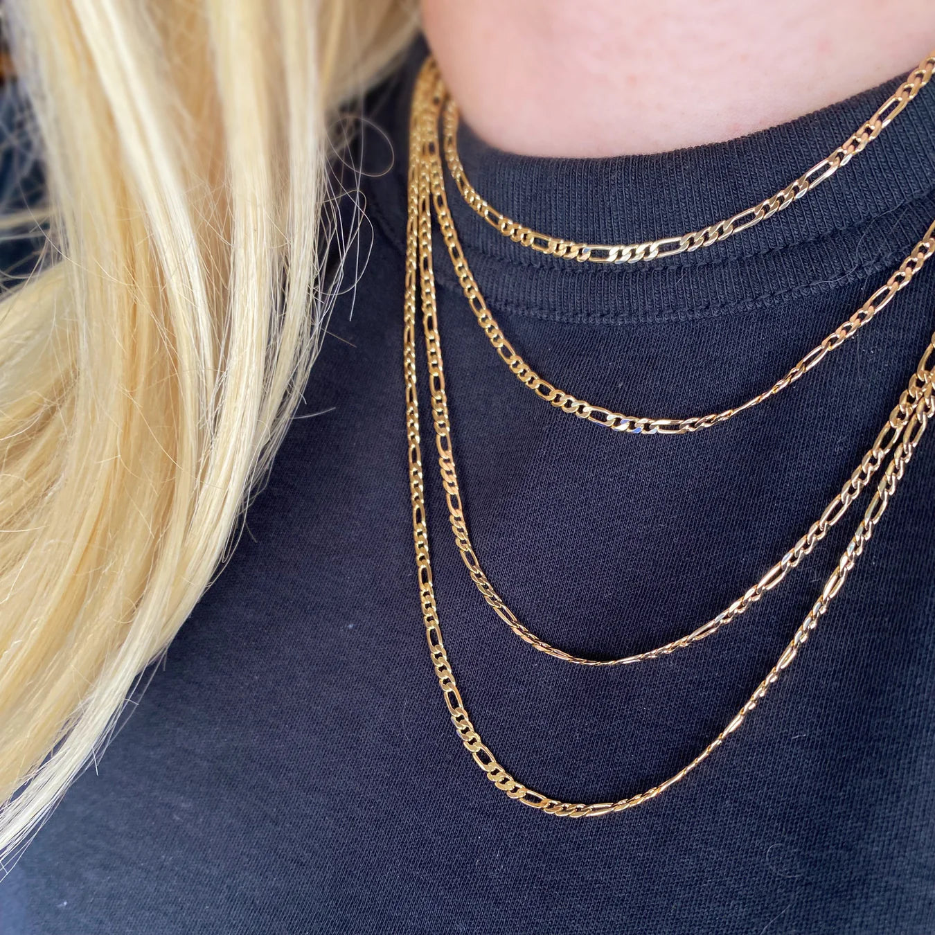 Isla Flat Figaro Chain