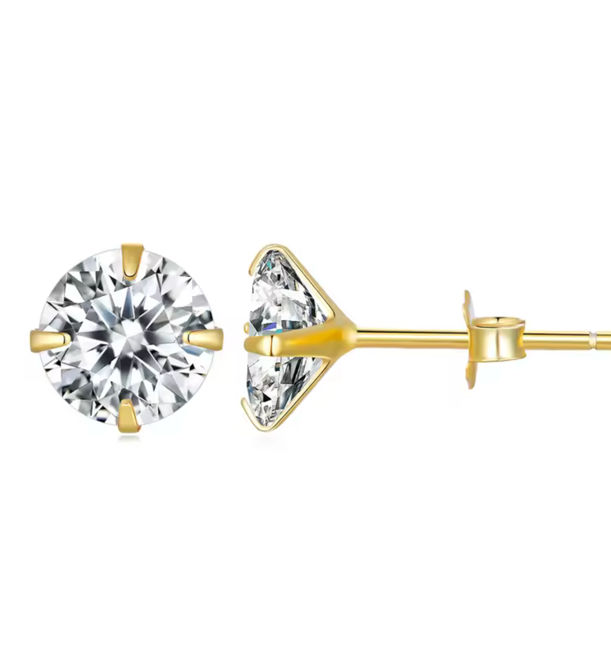 Aurora CZ Studs