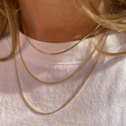 Lina Dainty Chain Necklace