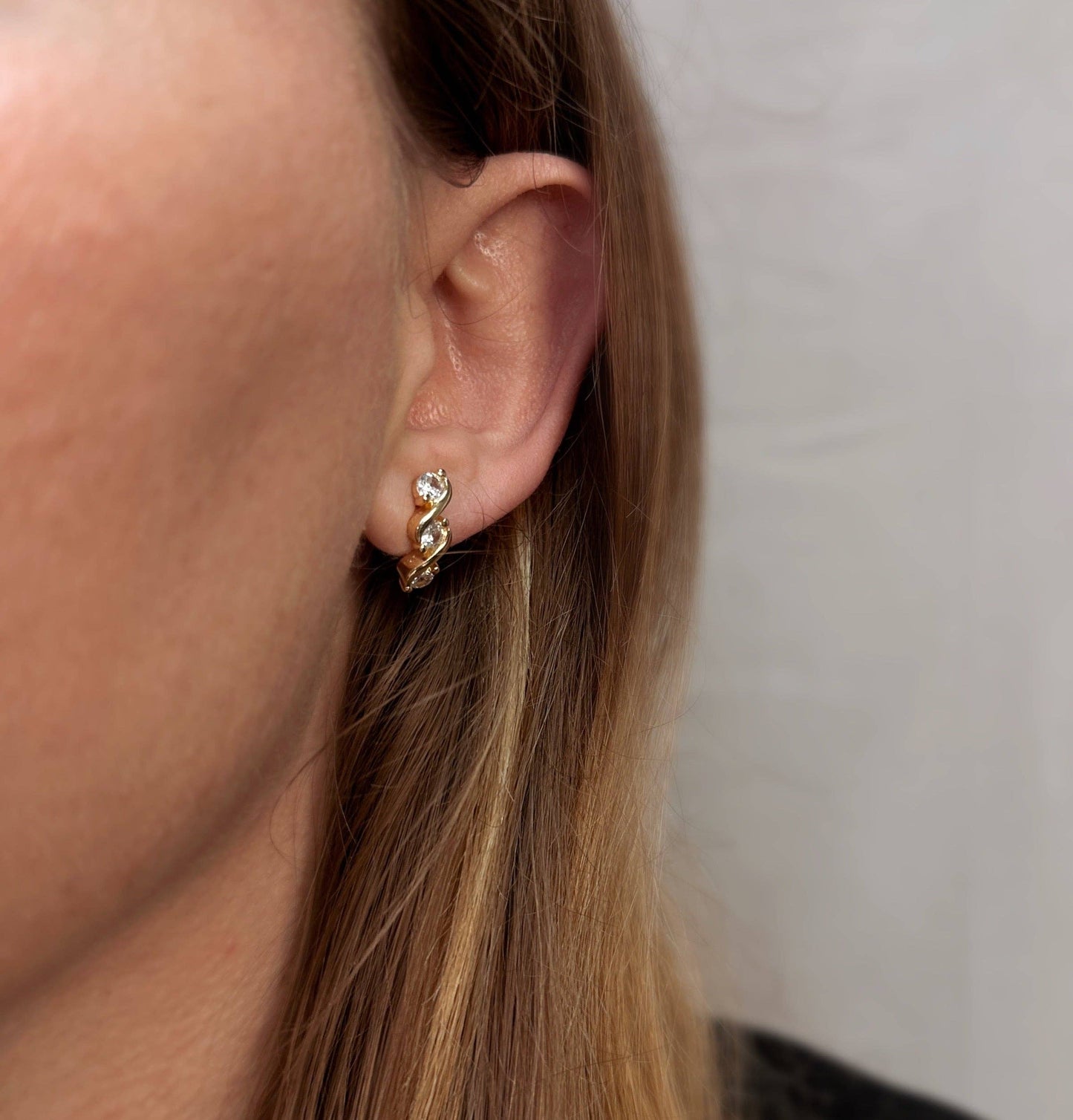 Aurine Triple Studs