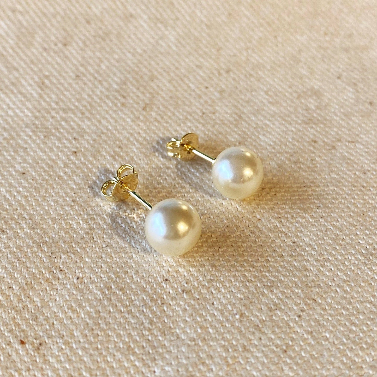 Aretes de perla de Alma