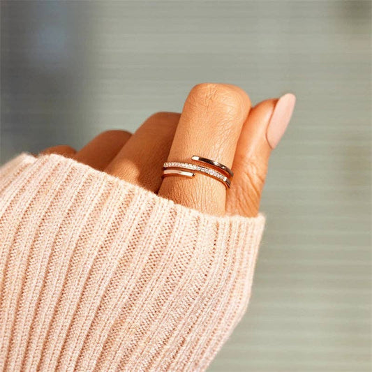 Solene Spiral Ring