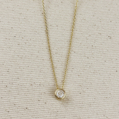 Collar solitario Estelle
