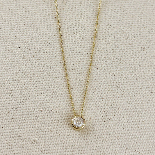 Collar solitario Estelle