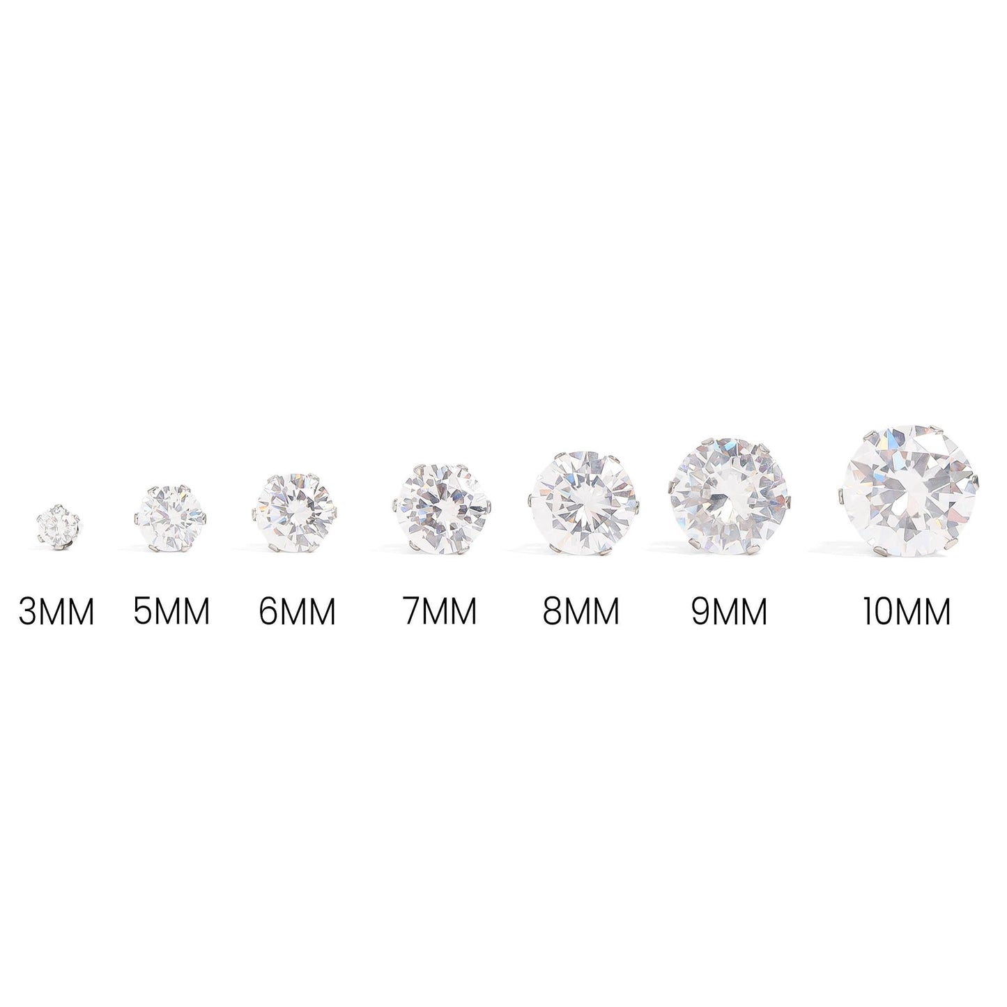Alma CZ Studs