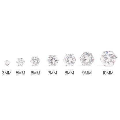 Alma CZ Studs