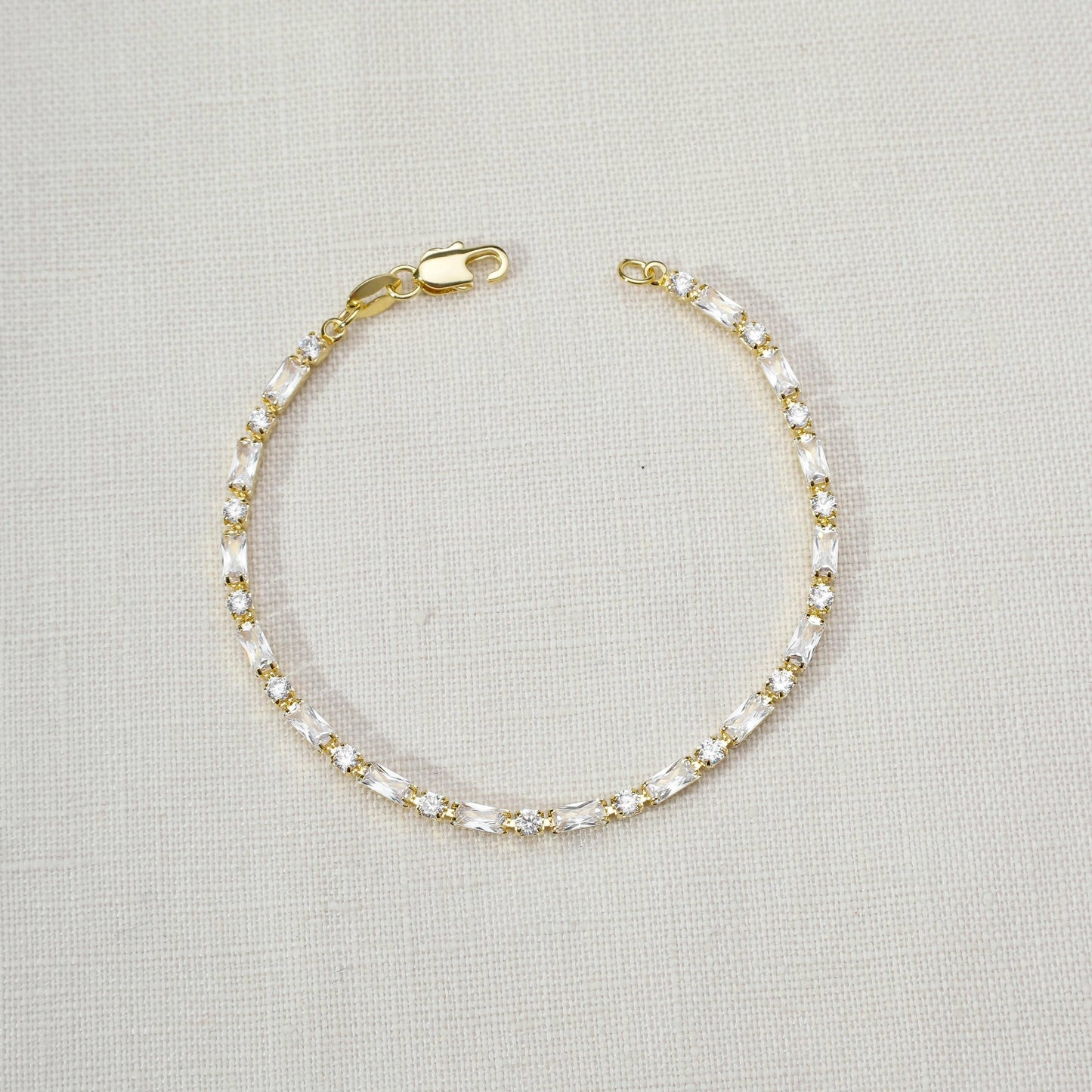 Siena Dual-Cut Tennis Bracelet