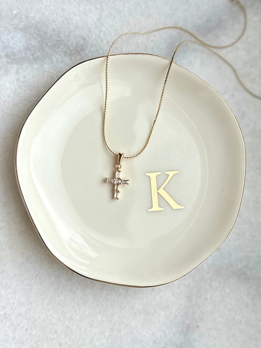 Celeste Cross Necklace