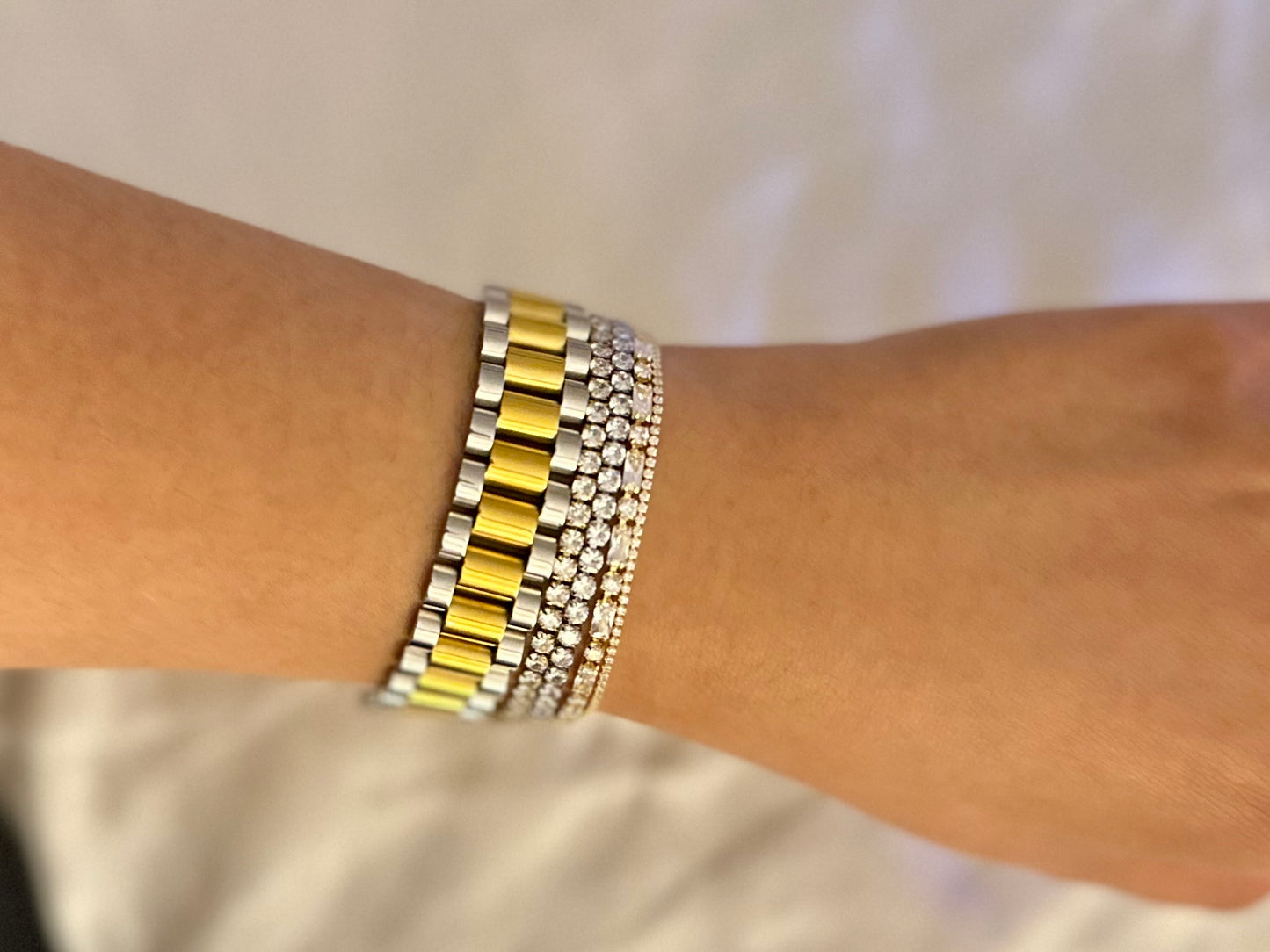 Valencia Bold Link Bracelet