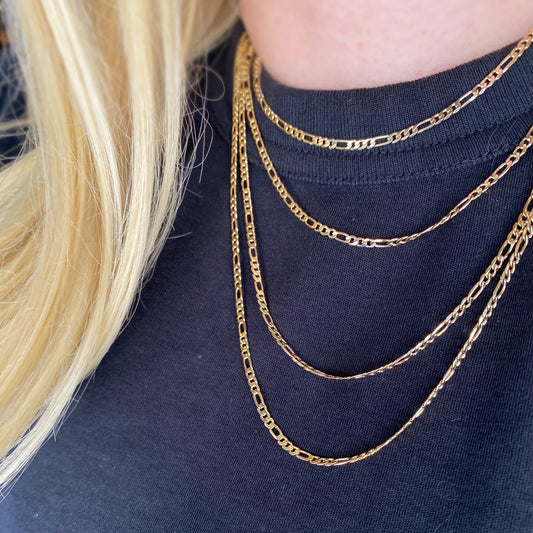 Isla Flat Figaro Chain