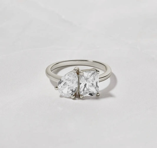 Lumière Duo Ring – Toi et Moi Style