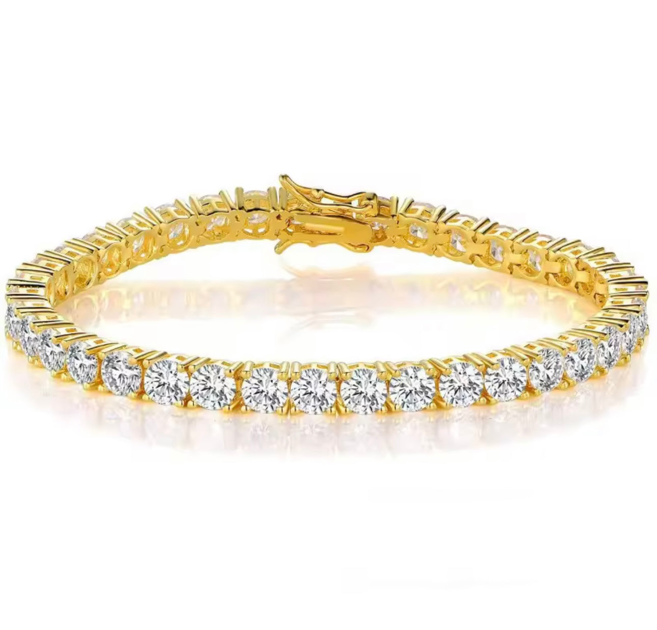 Elara 4mm CZ Tennis Bracelet