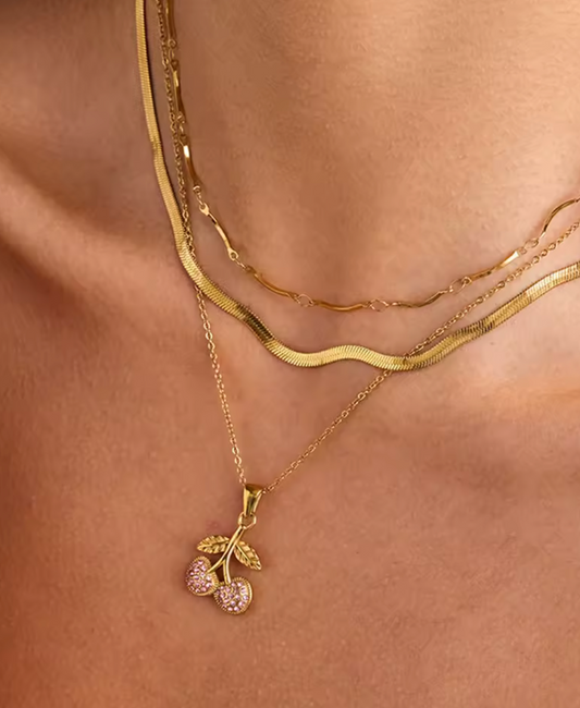 Luna Cherry Necklace