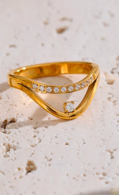 Valeria Double Band Ring