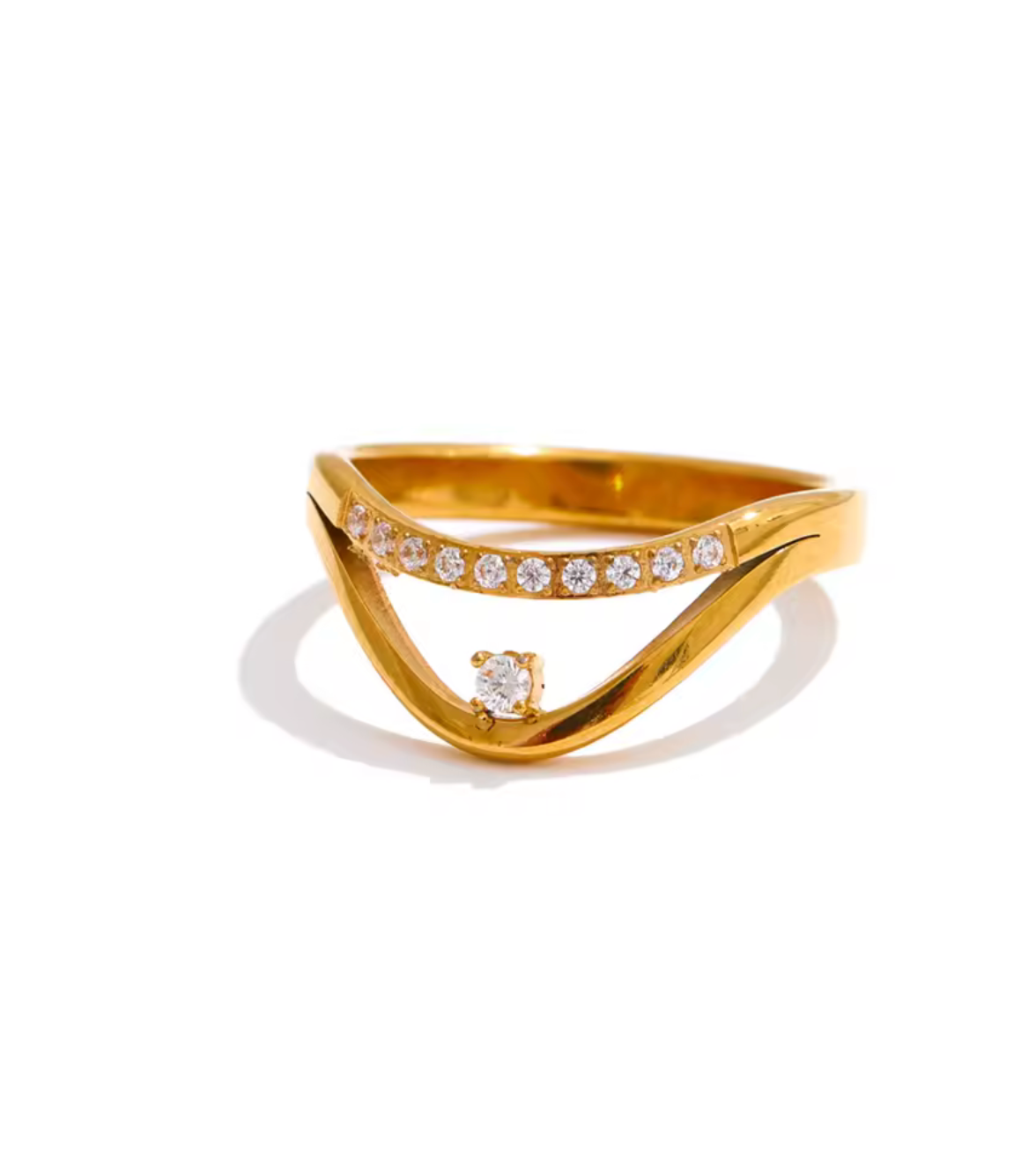 Valeria Double Band Ring