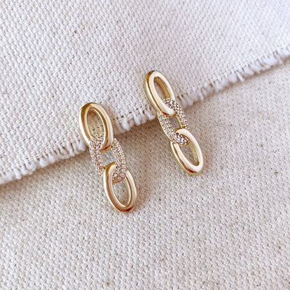 Elena Faux Chain Earrings