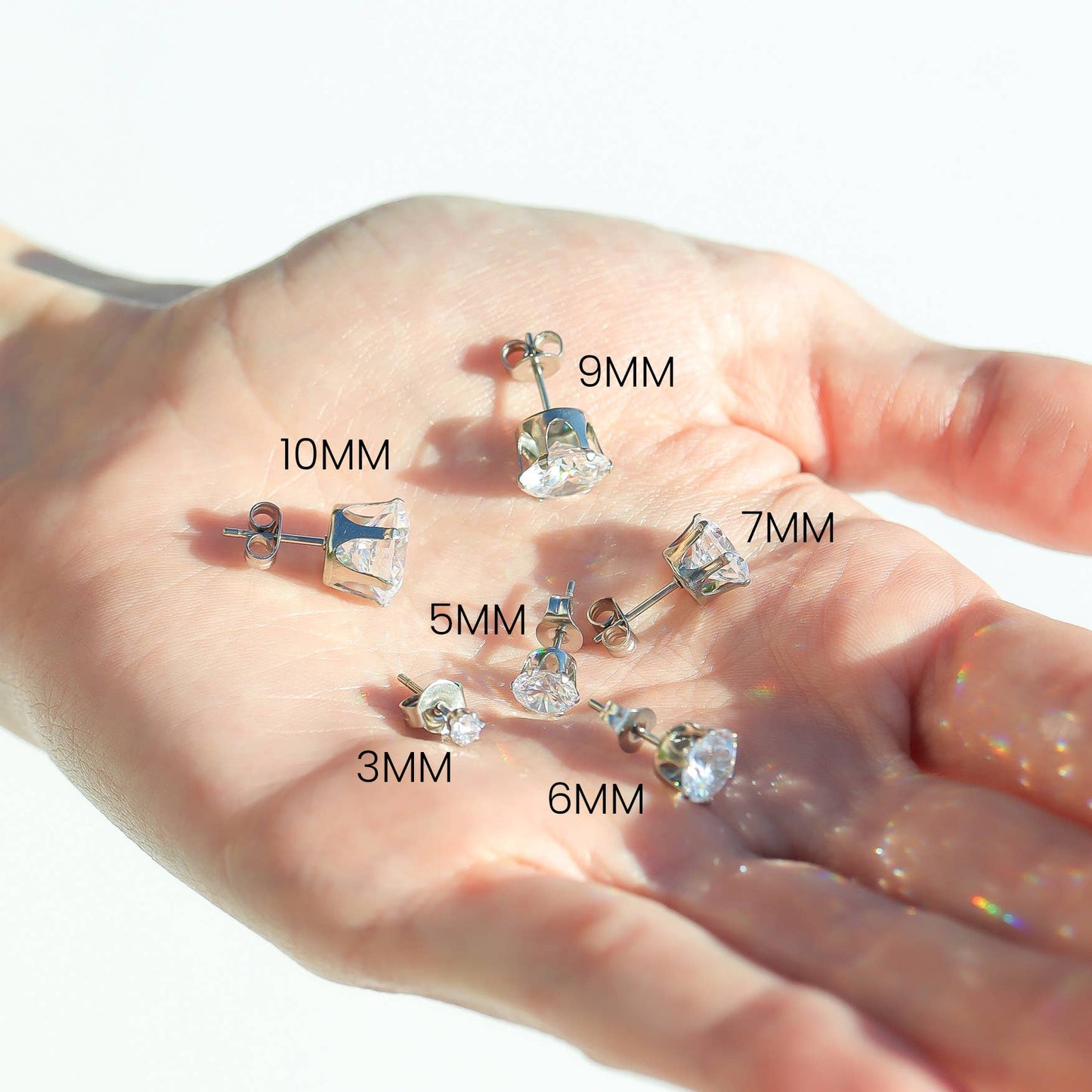 Alma CZ Studs