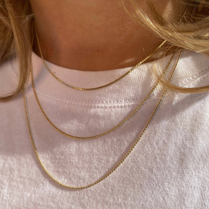 Collar de cadena delicada Lina