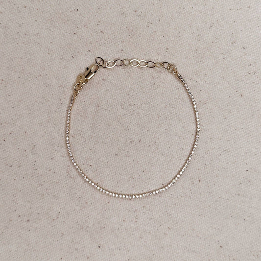 Celeste Tennis Bracelet