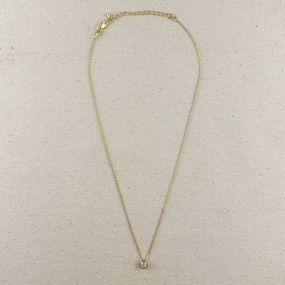 Collar solitario Estelle